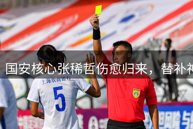 国安核心张稀哲伤愈归来，替补神兵助球队逆转取胜